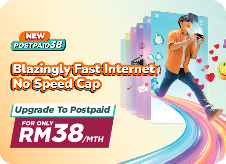 Conquer UNLIMITED with our postpaid plans!